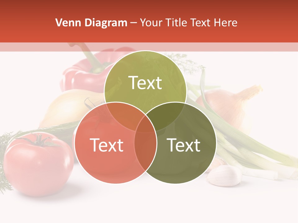 Pepper Garden Red PowerPoint Template