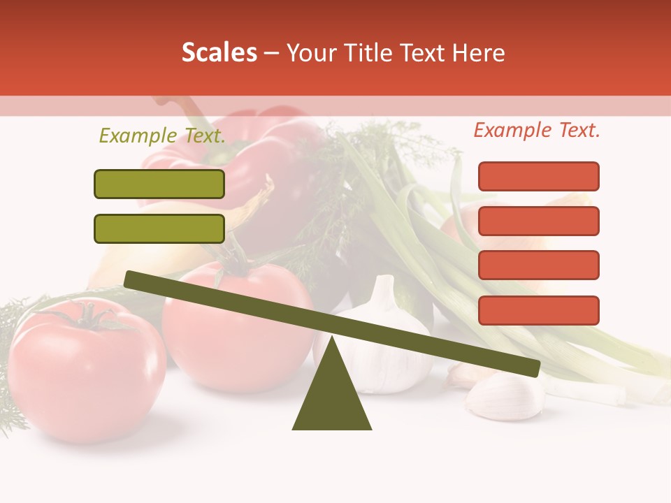 Pepper Garden Red PowerPoint Template