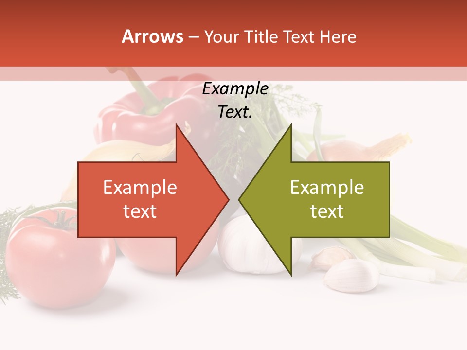 Pepper Garden Red PowerPoint Template