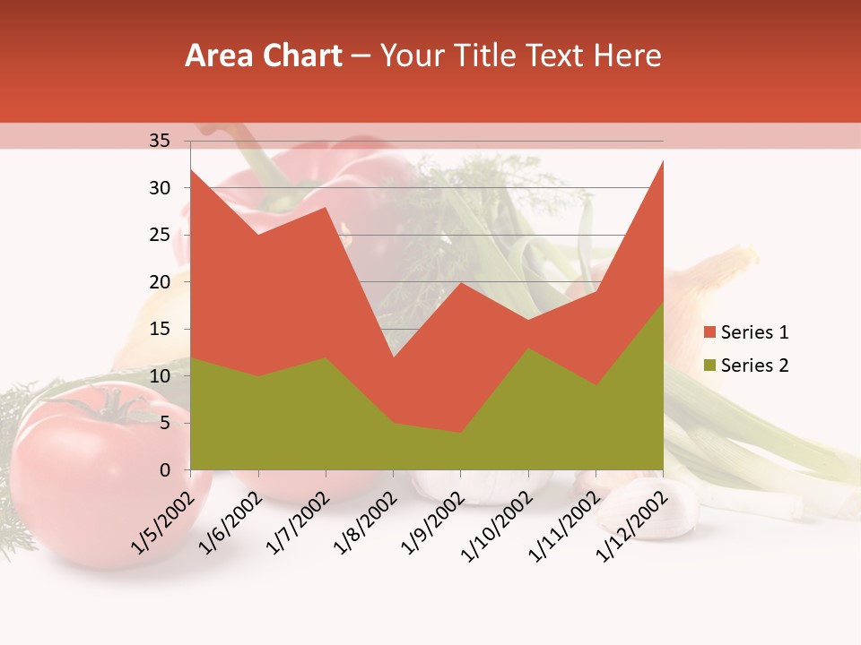 Pepper Garden Red PowerPoint Template