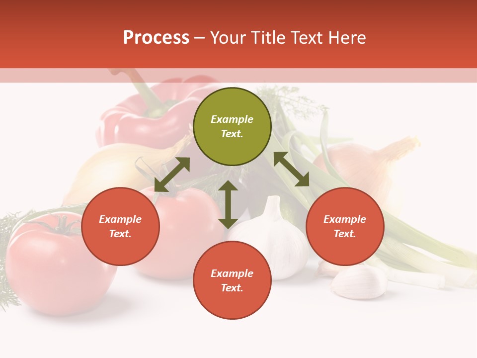 Pepper Garden Red PowerPoint Template