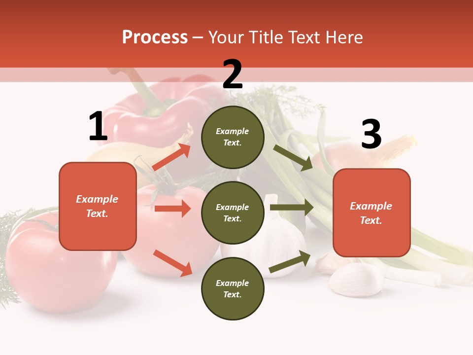 Pepper Garden Red PowerPoint Template