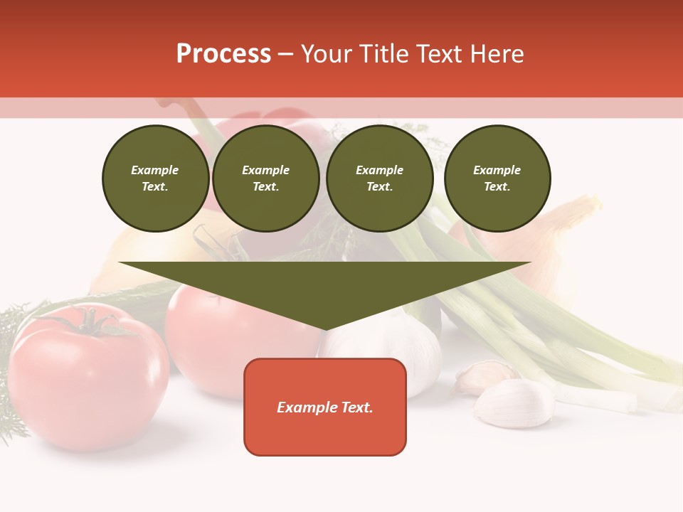 Pepper Garden Red PowerPoint Template