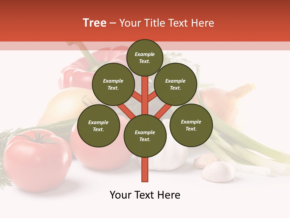 Pepper Garden Red PowerPoint Template