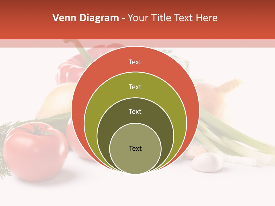 Pepper Garden Red PowerPoint Template