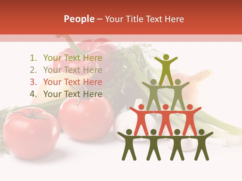 Pepper Garden Red PowerPoint Template