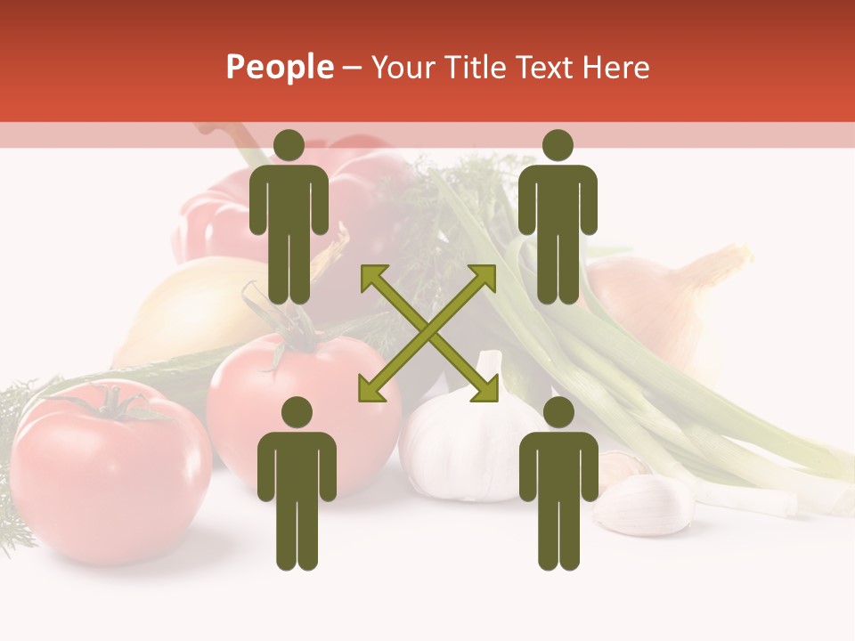 Pepper Garden Red PowerPoint Template