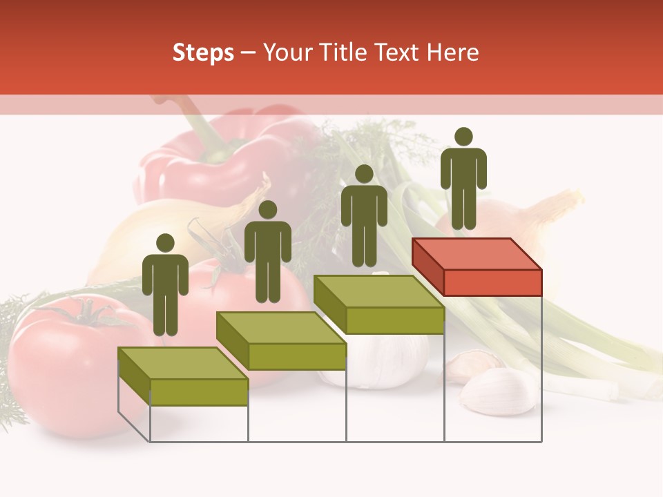 Pepper Garden Red PowerPoint Template