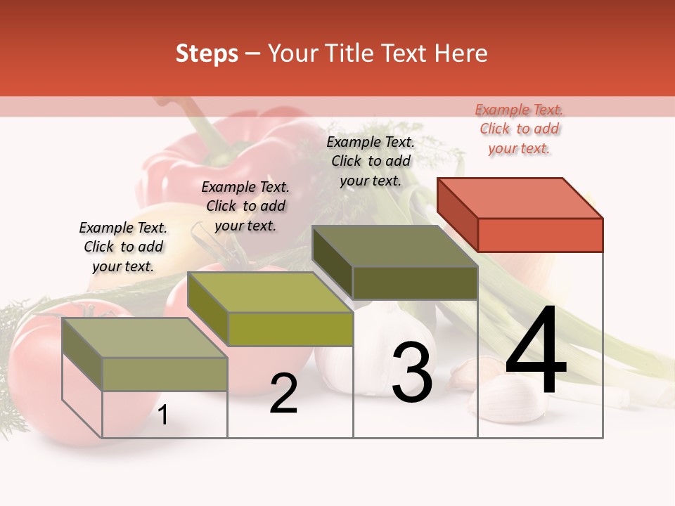 Pepper Garden Red PowerPoint Template