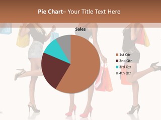 Shop Happy Holding PowerPoint Template