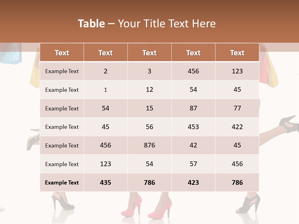 Shop Happy Holding PowerPoint Template