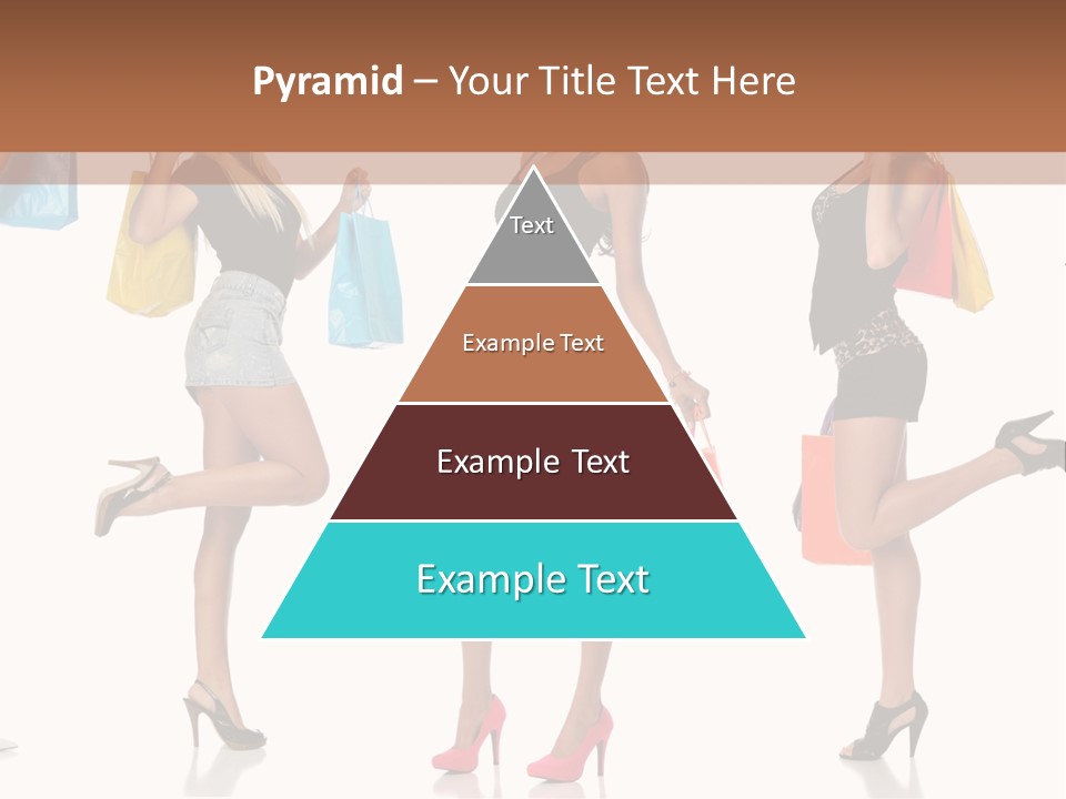 Shop Happy Holding PowerPoint Template