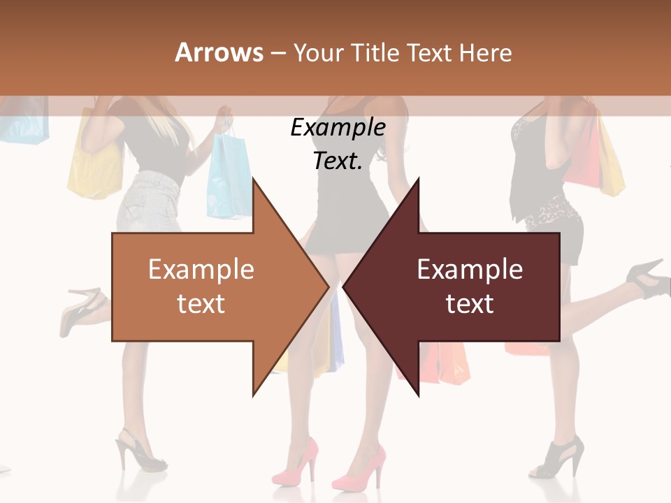 Shop Happy Holding PowerPoint Template