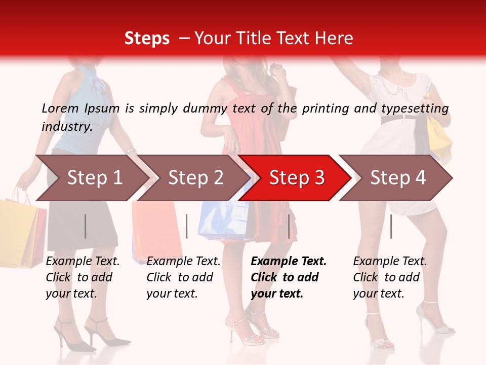 Stylish Glamor Smile PowerPoint Template