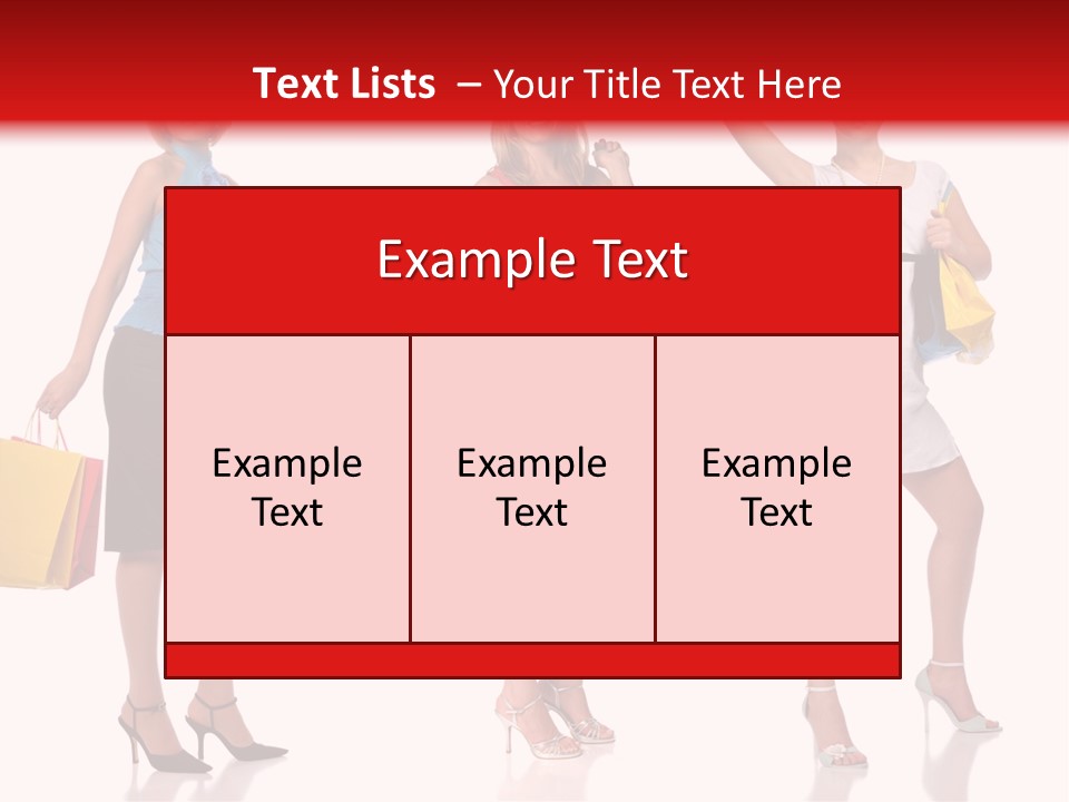 Stylish Glamor Smile PowerPoint Template
