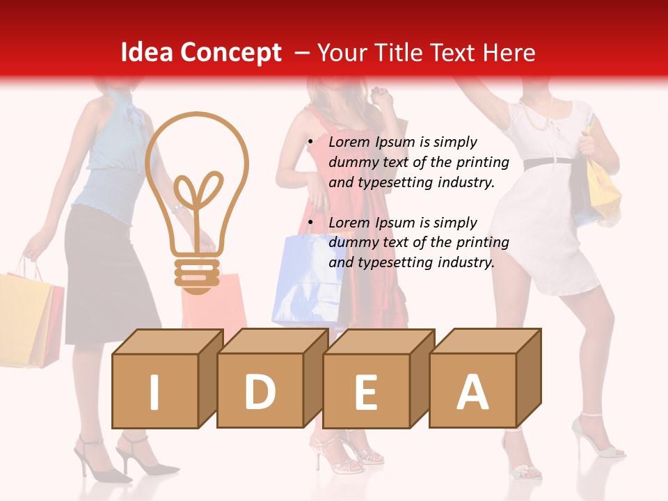 Stylish Glamor Smile PowerPoint Template