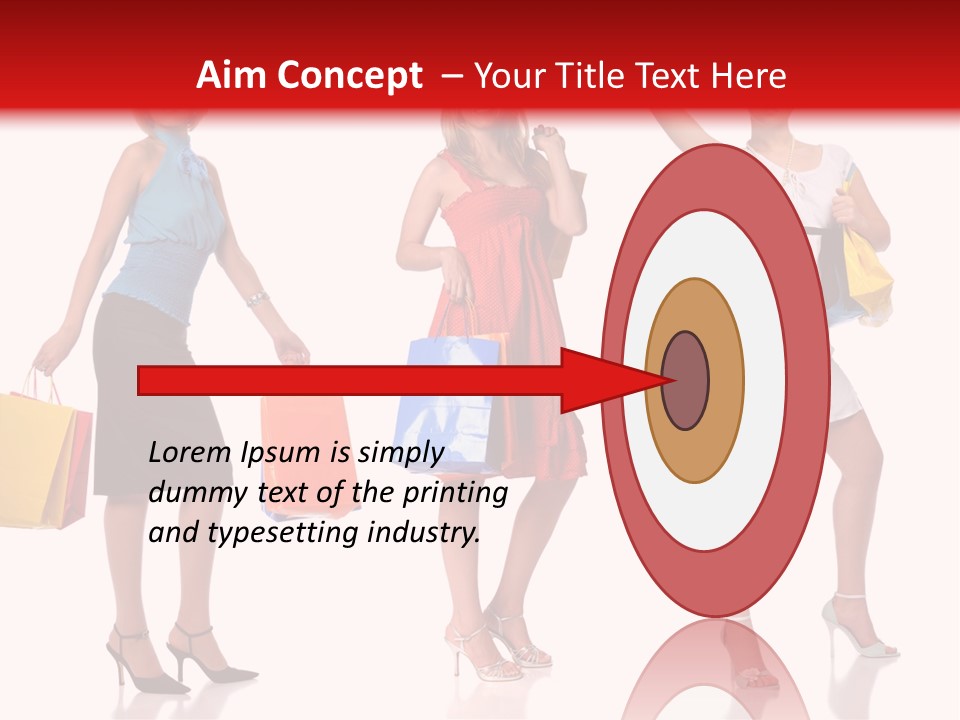 Stylish Glamor Smile PowerPoint Template