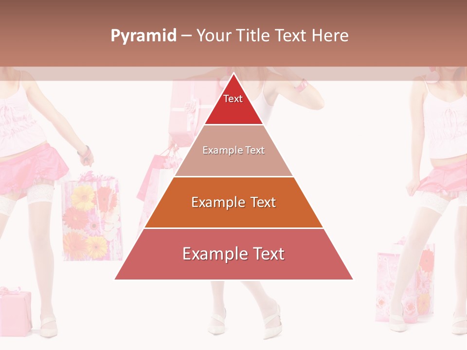 Sexy Presents Blond PowerPoint Template