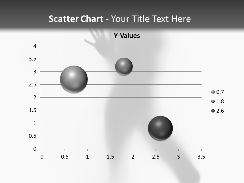Hidden Woman Cloudy PowerPoint Template