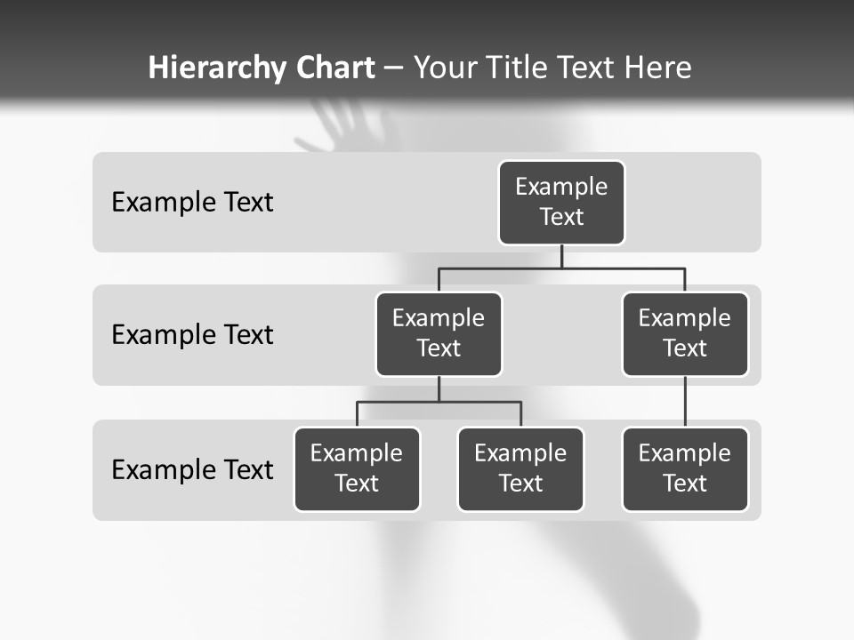 Hidden Woman Cloudy PowerPoint Template