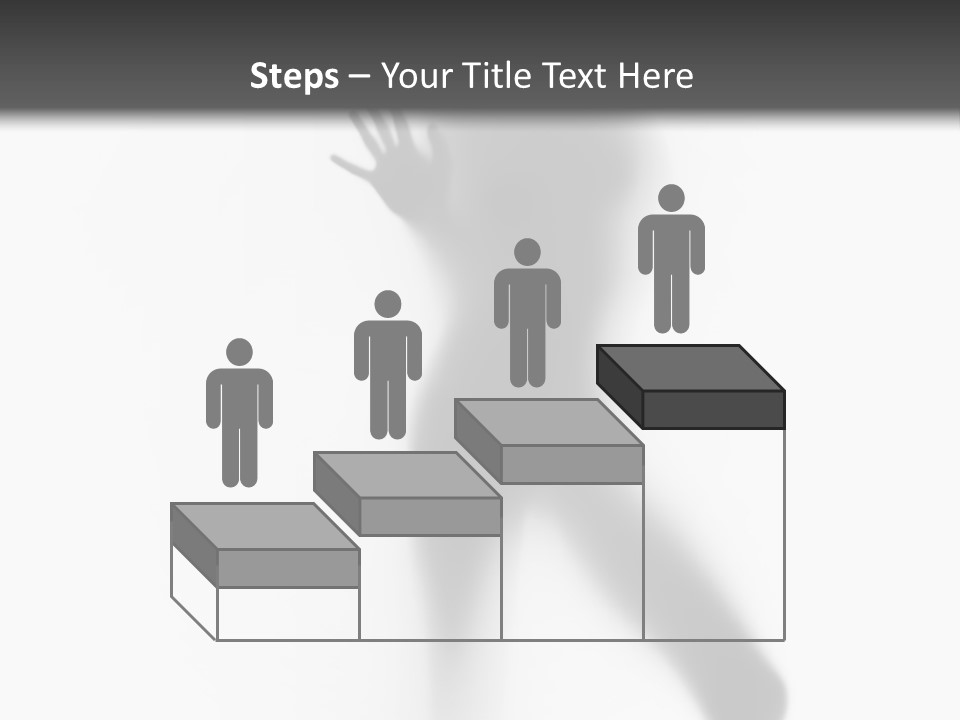 Hidden Woman Cloudy PowerPoint Template