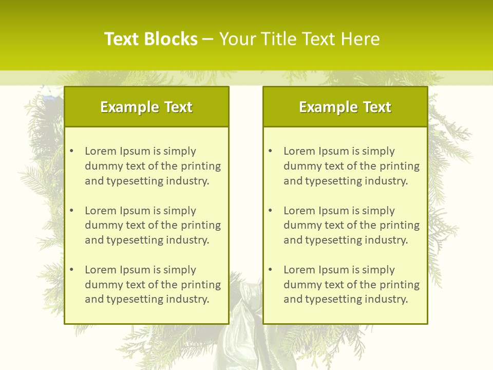 Object Red Traditional PowerPoint Template