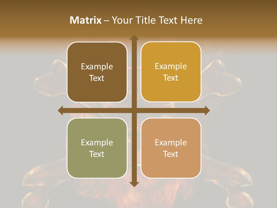 Danger Skeleton Ocean PowerPoint Template