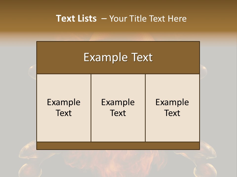 Danger Skeleton Ocean PowerPoint Template