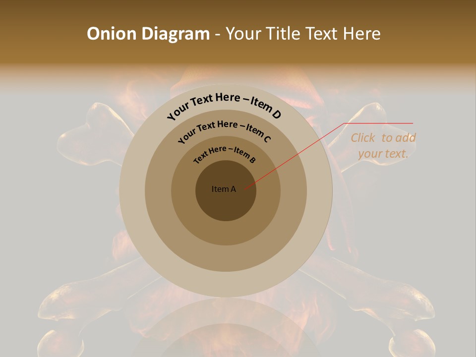 Danger Skeleton Ocean PowerPoint Template