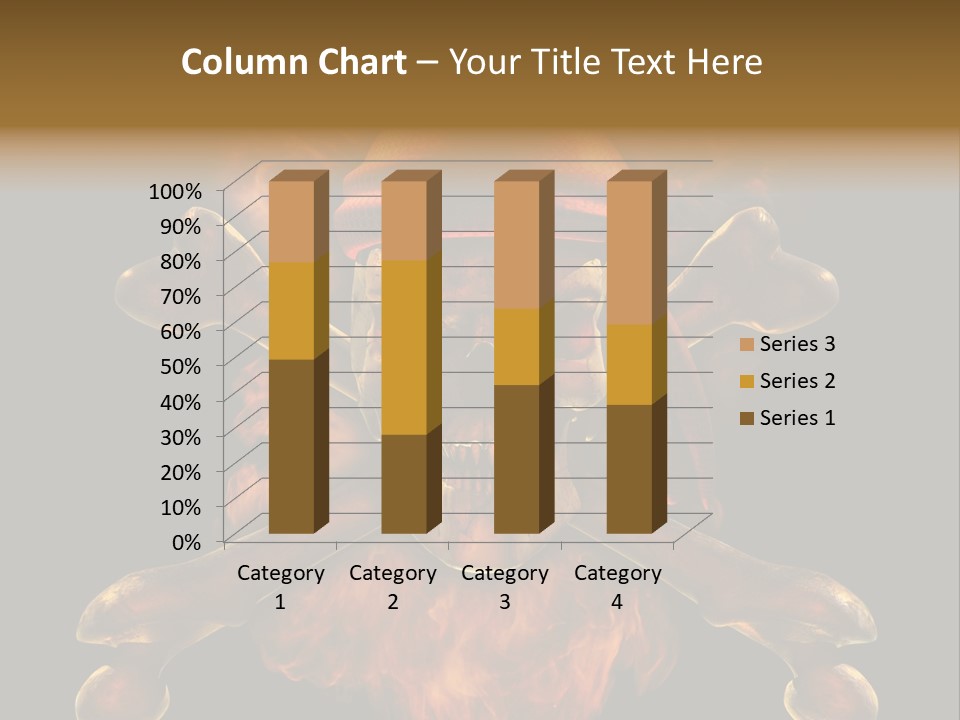 Danger Skeleton Ocean PowerPoint Template