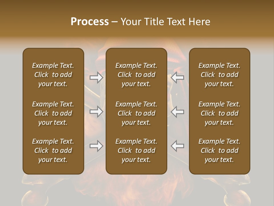 Danger Skeleton Ocean PowerPoint Template