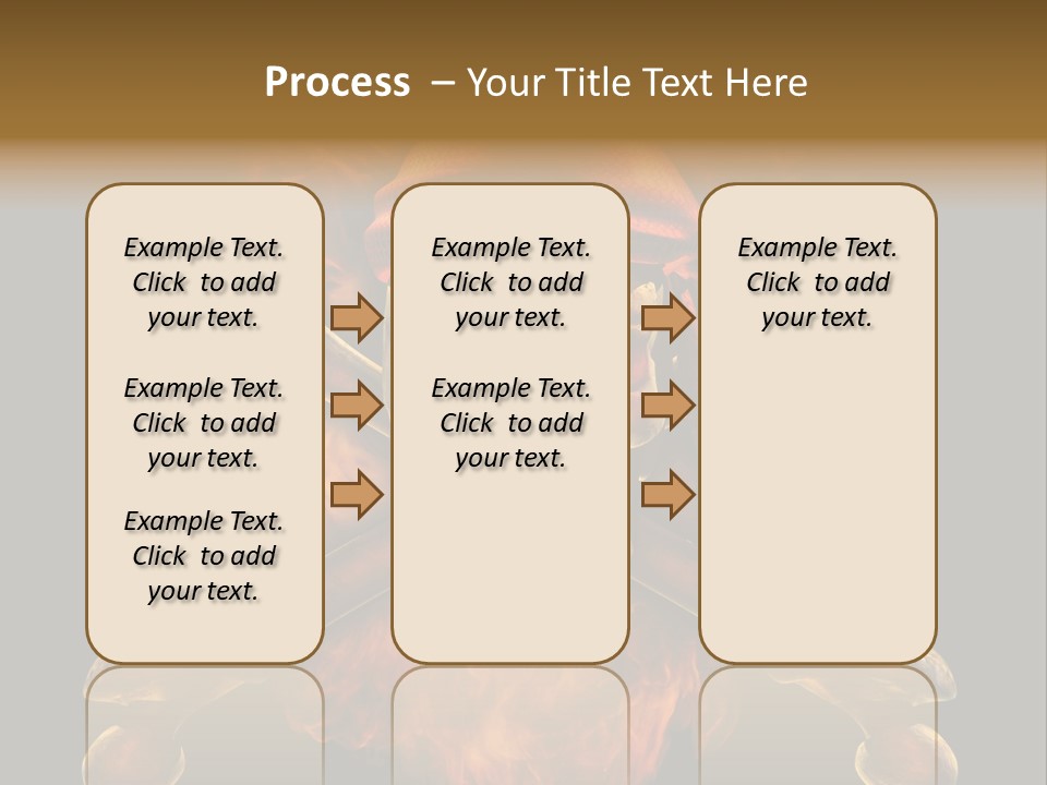 Danger Skeleton Ocean PowerPoint Template