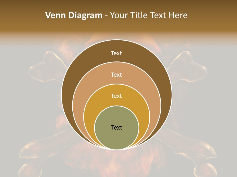Danger Skeleton Ocean PowerPoint Template