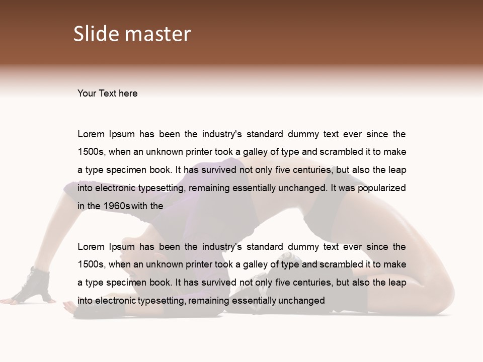 Healthy Studio Isolated PowerPoint Template