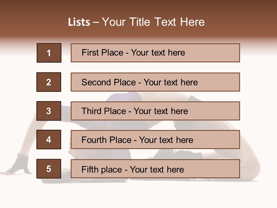 Healthy Studio Isolated PowerPoint Template