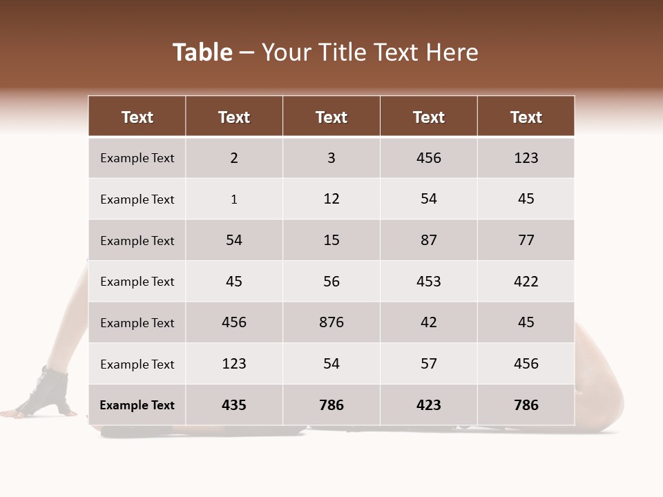 Healthy Studio Isolated PowerPoint Template