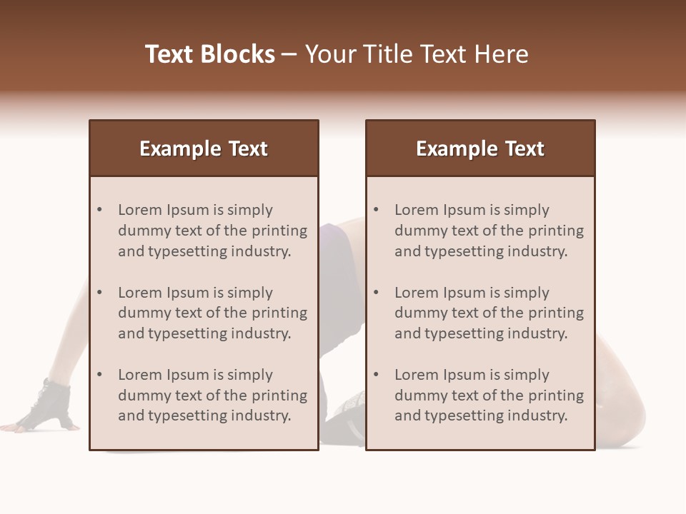 Healthy Studio Isolated PowerPoint Template
