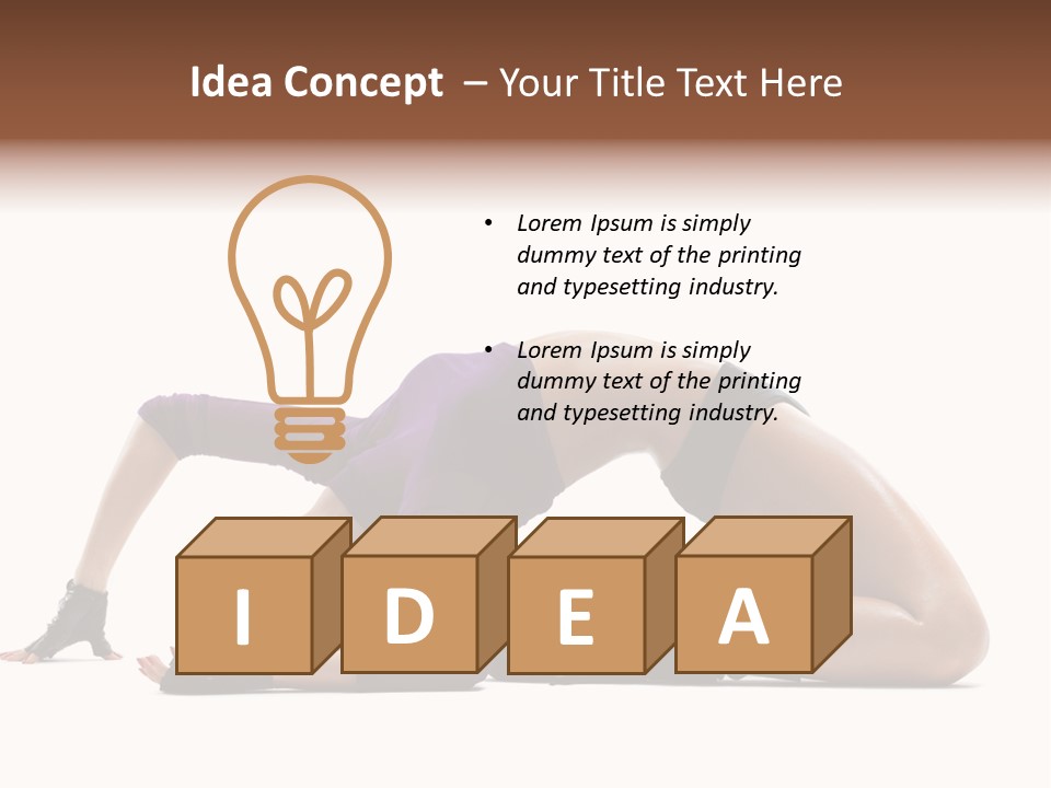 Healthy Studio Isolated PowerPoint Template