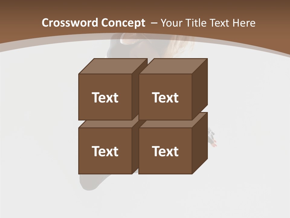 Jump Sporty Sensuality PowerPoint Template