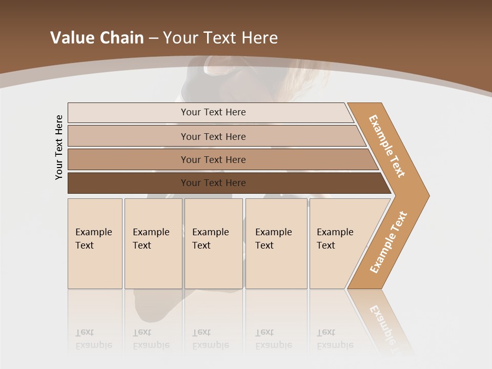 Jump Sporty Sensuality PowerPoint Template