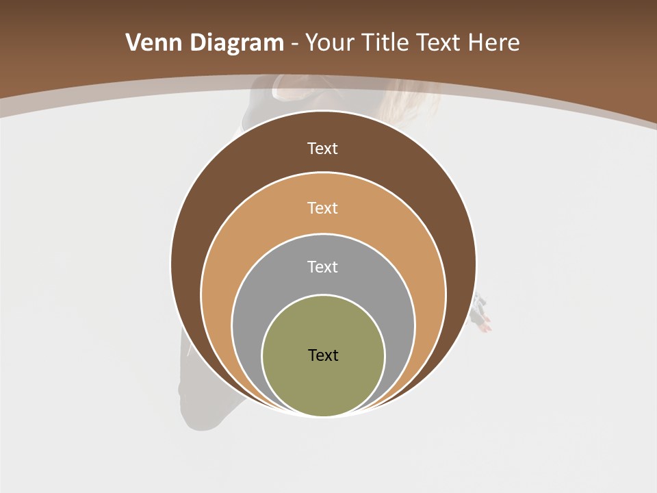 Jump Sporty Sensuality PowerPoint Template