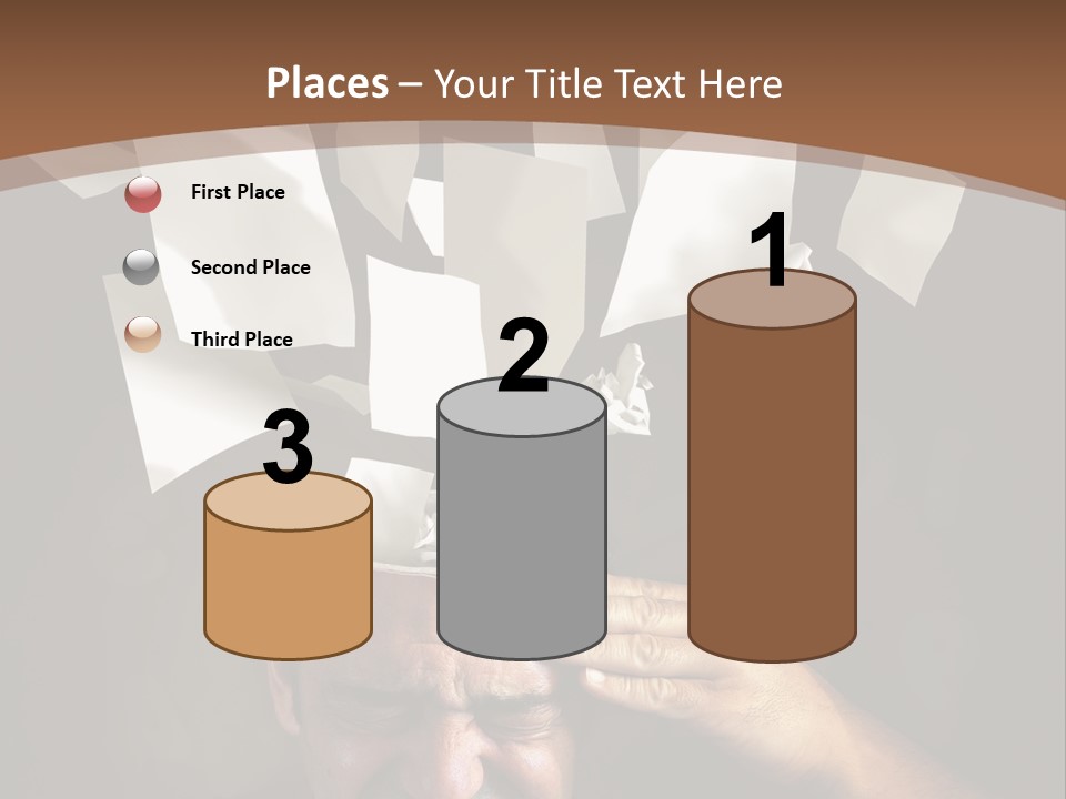 Crisis Down Drama PowerPoint Template