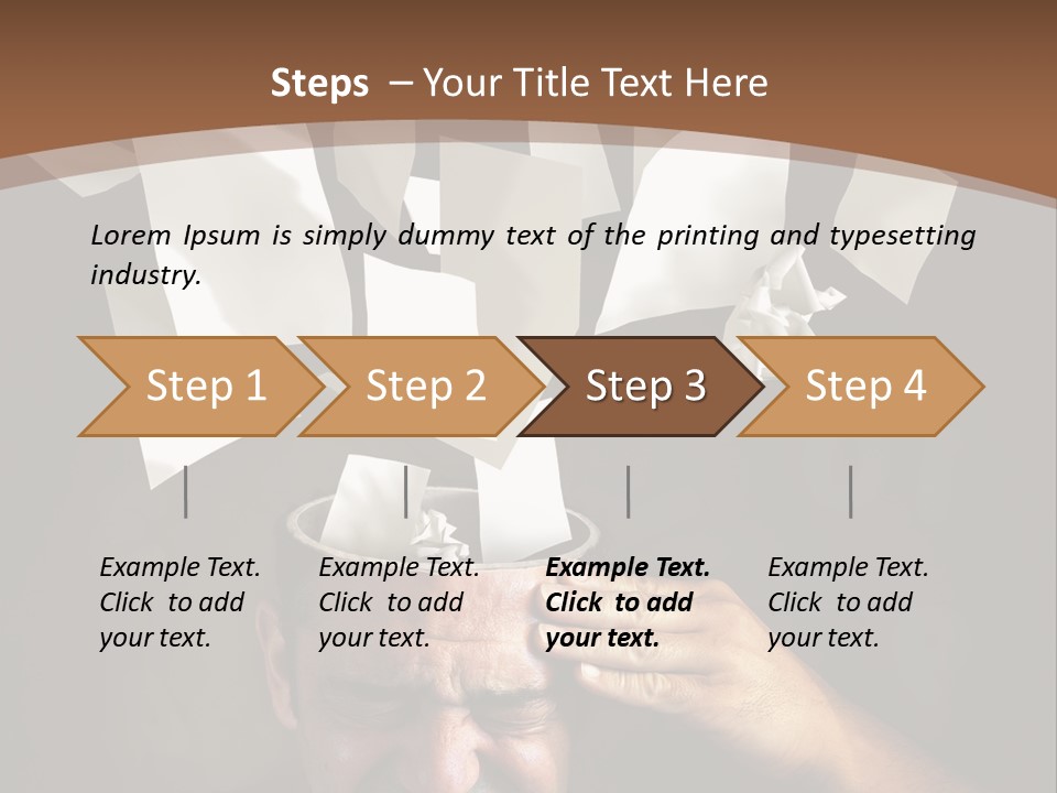 Crisis Down Drama PowerPoint Template