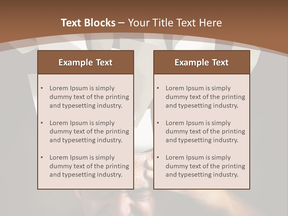 Crisis Down Drama PowerPoint Template