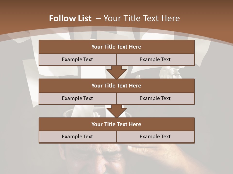 Crisis Down Drama PowerPoint Template