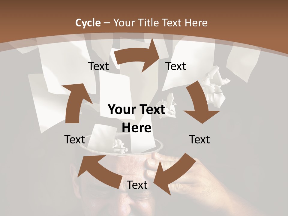 Crisis Down Drama PowerPoint Template