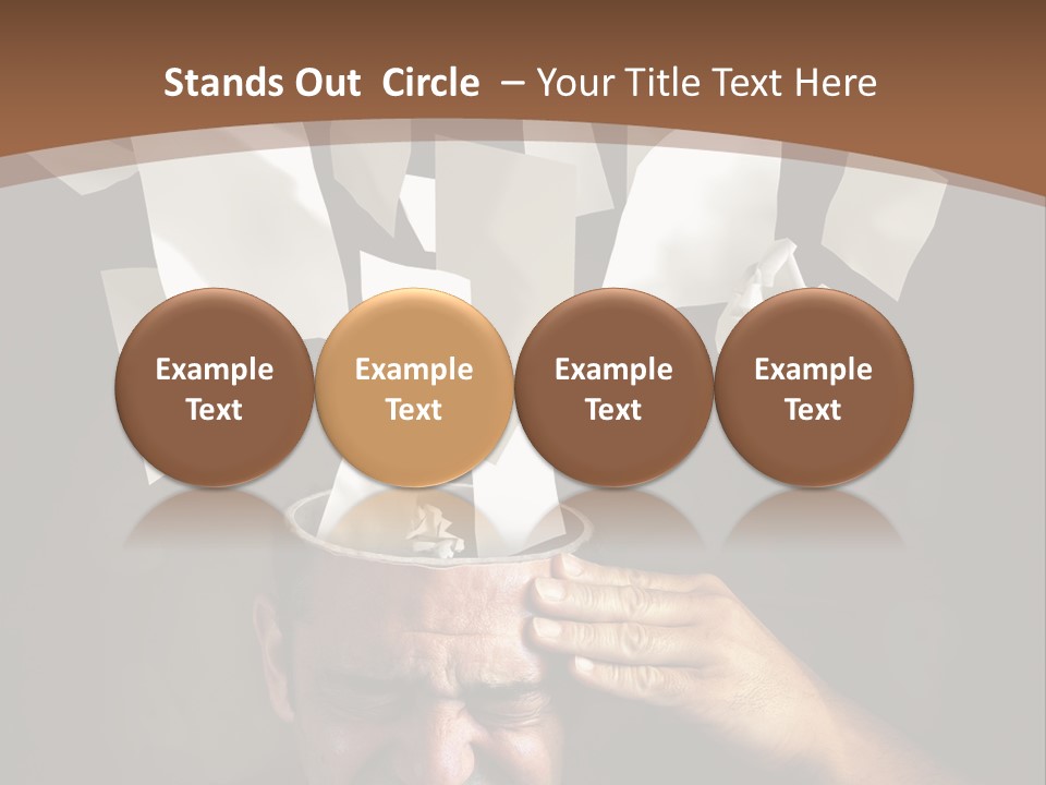 Crisis Down Drama PowerPoint Template