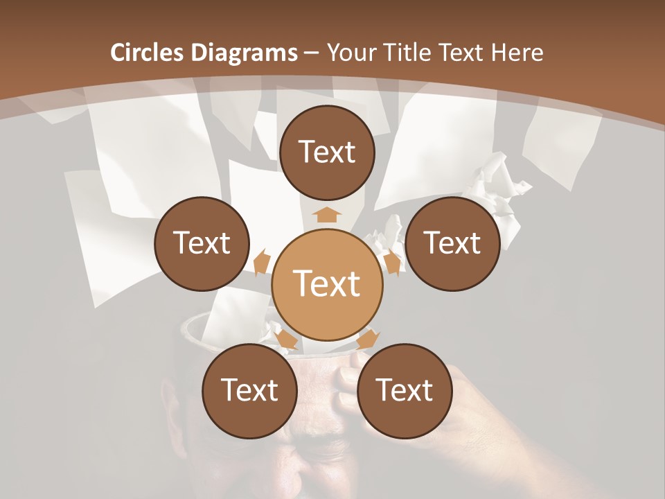 Crisis Down Drama PowerPoint Template