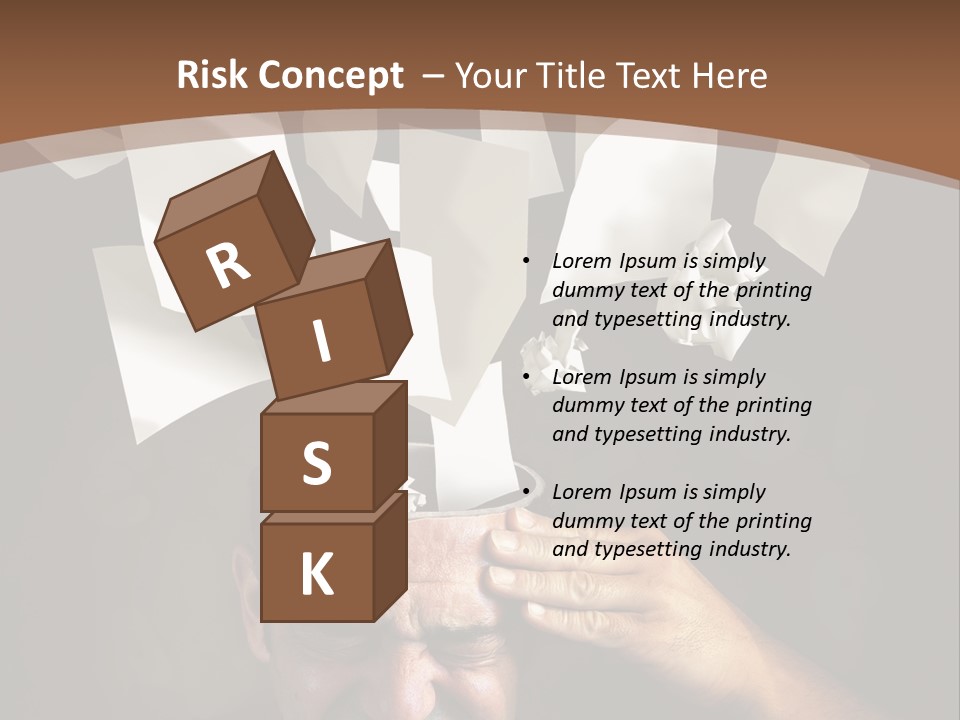 Crisis Down Drama PowerPoint Template