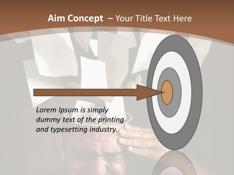 Crisis Down Drama PowerPoint Template